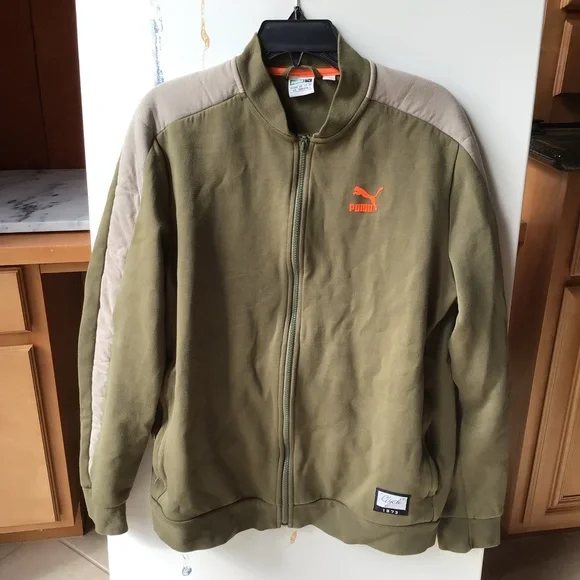 Puma Jackets Coats Puma Clyde 973 Full Zip Jacket Size L